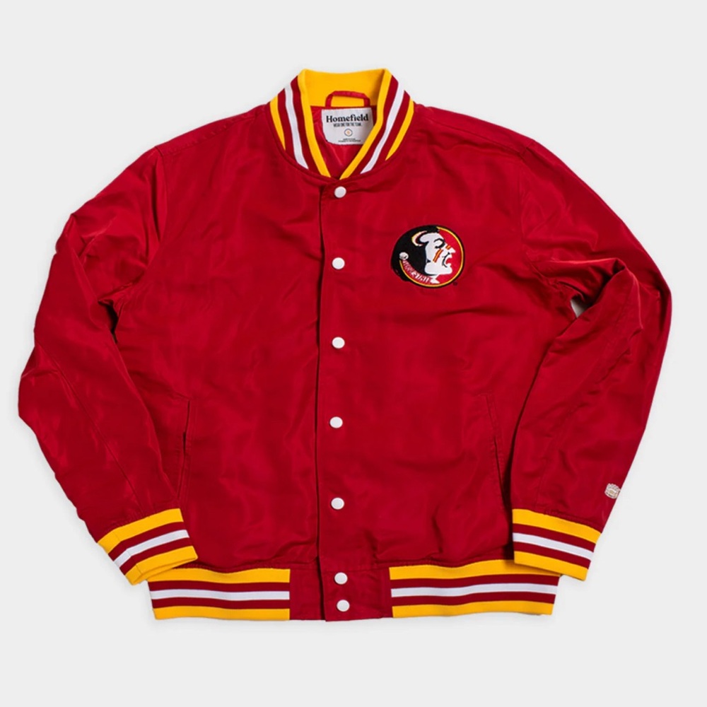Florida State Seminoles Vintage Logo Bomber Jacket